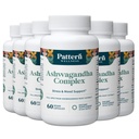Vzorec Wellness Ashwagandha Complex za moške in ženske - KSM-66 & Black Pepper Extract - Zdravje celega telesa in srca - podpira stres in razpoloženje - Non-GMO - 360 Veganske kapsule