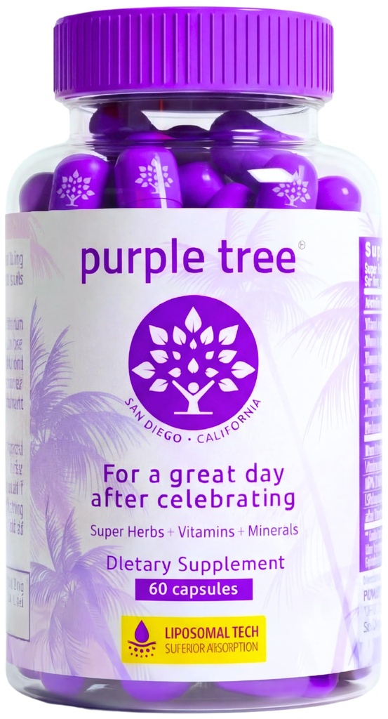 vijoličasto drevo Wellness Supplement Post-Celebration 