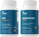 Dr. Tobias Menopause Relief in DIM Complex - Podpora Hormonal Balance in Menopausal Comfort, Non-GMO