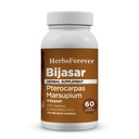HerbsForever Bijasar(Indian Kino Tree, Malabar Kino)-ekstra jakost(10:1) Ekstrakt,Equiv.to 4800mg Bark Powder Per Serving-Liver Podpora in razstrupljanje krvni sladkor & čistost10% Tanini <60 Veg Kapsule < 800mg