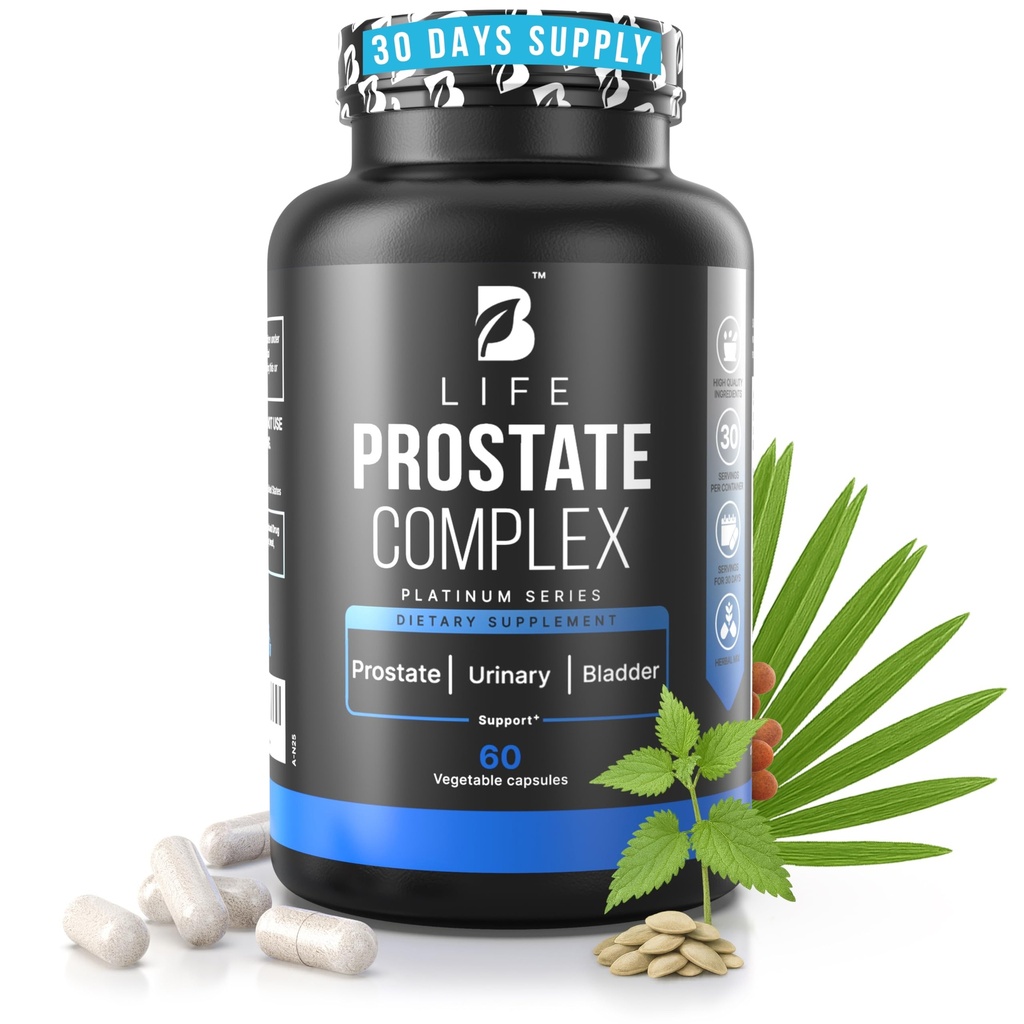Prostata Health Supplements za moške z žago Palmetto za moške in bučno seme Oil Kapsule - Stinging Nettle Root