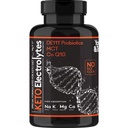 Keto Elektrolit Kapsule z MCT, Magnezij, Kalij in cink – Probiotiki, CoQ10 & Vitamin D3 za hidracijo, energijo, podporo na tešče, diete z nizko vsebnostjo ogljikovih hidratov in karnivor – 120 tablete brez arome