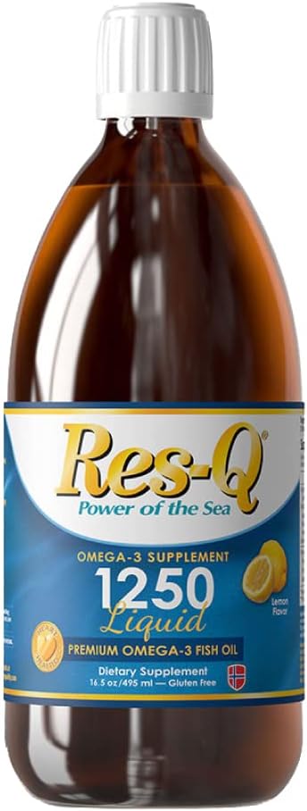 Res-Q 1250 Omega-3 Ribje olje tekoče