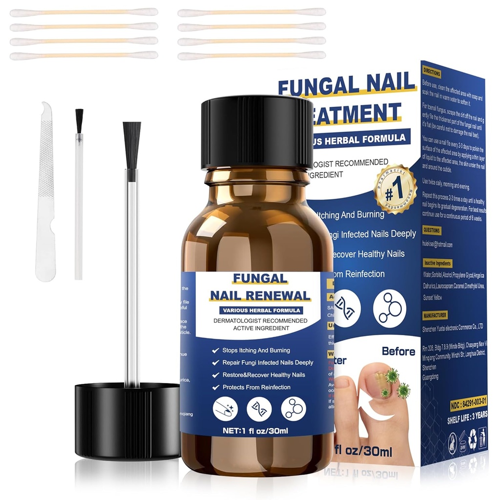 Zdravljenje glivice na nohtih, glivice na glavici zdravljenje dodatno moč, Fungus zdravljenje nohtov, toe nail glivice zdravljenja za glivice nail rumeno noht zdravljenje(1fl oz/30ml)