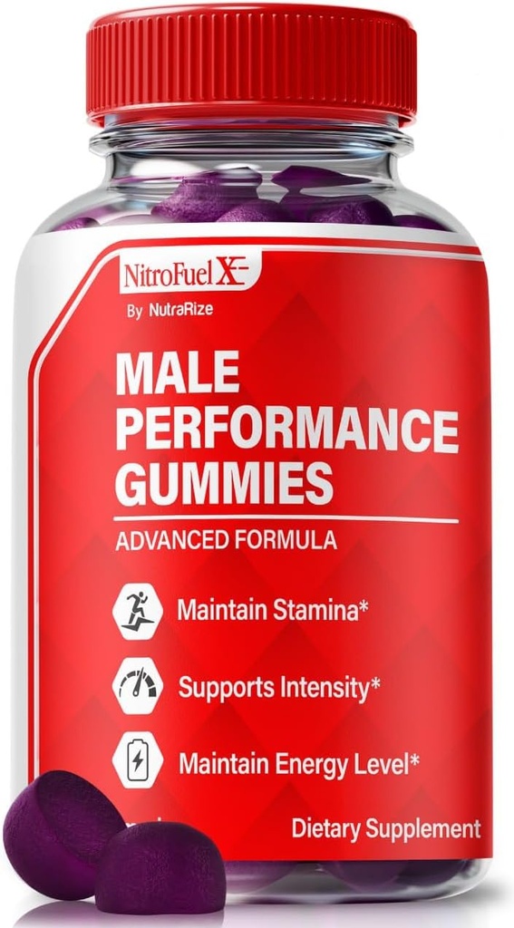 Nitro gorivo X Gumies - Uradni Nitro gorivo X Ultimate za moške, Nitro gorivo X ME za zmogljivost in splošno zdravje, vse naravne NitroFuel X ME Gummy, NitroFuel X Ultimate Gomitas Mnenja (60 Gumies)