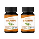 Brahmi 120 tablet – USDA Organic Bacopa Monnieri dodatek – Podpira fokus, Calm & Memory – Herbal Nootropic* - Pack po 2