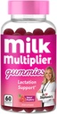 Dr. Stephanie Milk Multiplier Dojenje Podpora Gumies - Fenugreek brezplačno Dojenje Dopolnilo za oskrbo z mlekom povečanje - z mlekom Thistle, Fennel Seme, Alfafa - Postpartum & Nursing Essentials
