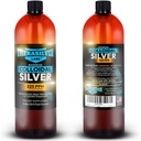TheraSilver-TheraSilver Labs ACS 225-Napredno koloidno srebro tekoči-225 PPM-Pure Bioaktivni nanodelci za imuno podporo-32 Oz-Družinska velikost