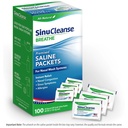 SinuCleanse Predmešani Saline Packets za Sinus Rinse in Nasal namakalnih sistemov, 100 Count, Made in ZDA, Vsenaravni, farmacevtska stopnja in PH uravnotežen