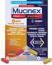 Mucinex Tlak, bolečina in kašelj in nočna izmena® Sinus Caplets 20ct