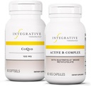 Integrativna terapevtska mešanica z aktivnim B-kompleksom, 60 kapsulami in CoQ10 (100mg), 60 softgels - Active B-kompleks za podporo energetski presnovi* - CoQ10 za podporo zdravju srca in možganov