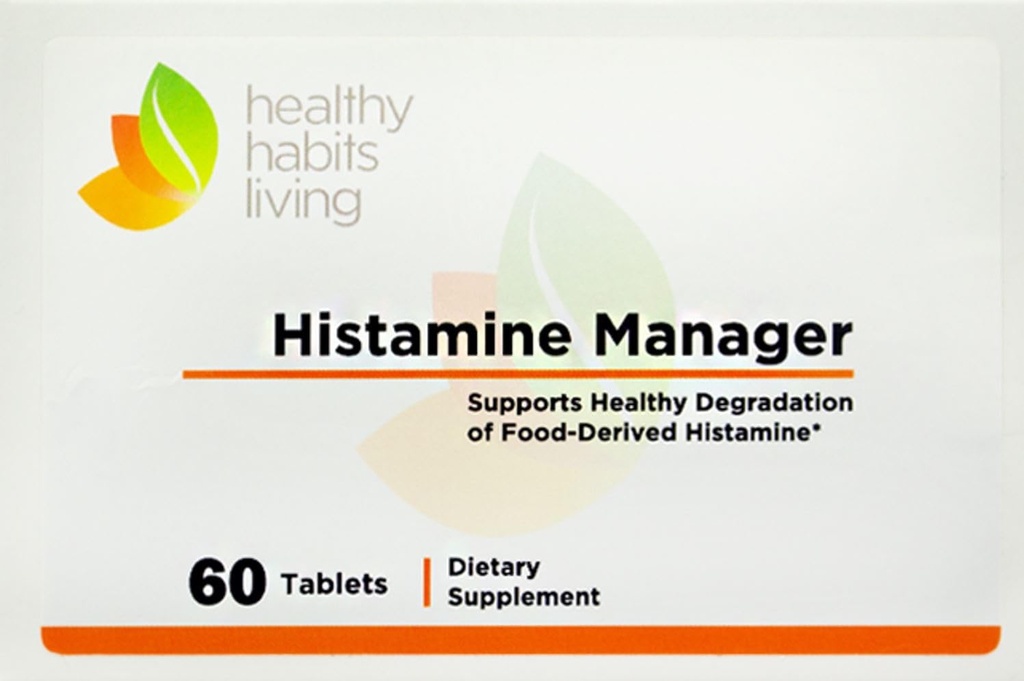 Histamin Manager – Nova in izboljšana Formula 20.000 HDU diamin oksidaze DAO na tableto – Prebavni encim za pomoč blok in upravljanje hrane, ki je odvisna od histaminskih intolerance – 60 tablet (1 škatla)