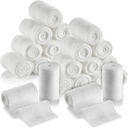 MEDCA GAUZE Bandage rolls - 24 Pack, 2-Inch, 4.1 Yards per roll, Medical stopnje Gauze Bandage za rane obleko in prvo pomoč komplet