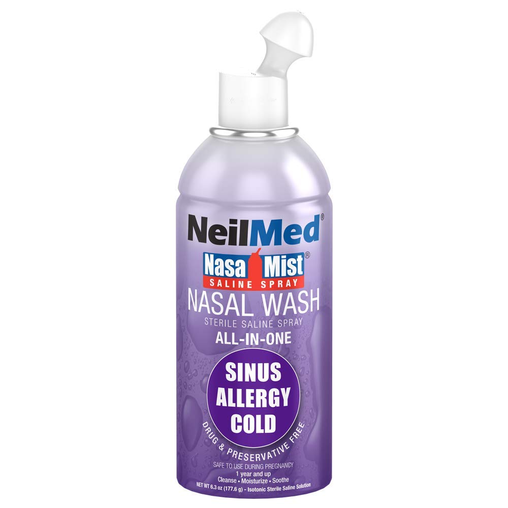 NeilMed NasaMist Vse v enem več namenih saline Spray, 6.3 Fl Oz