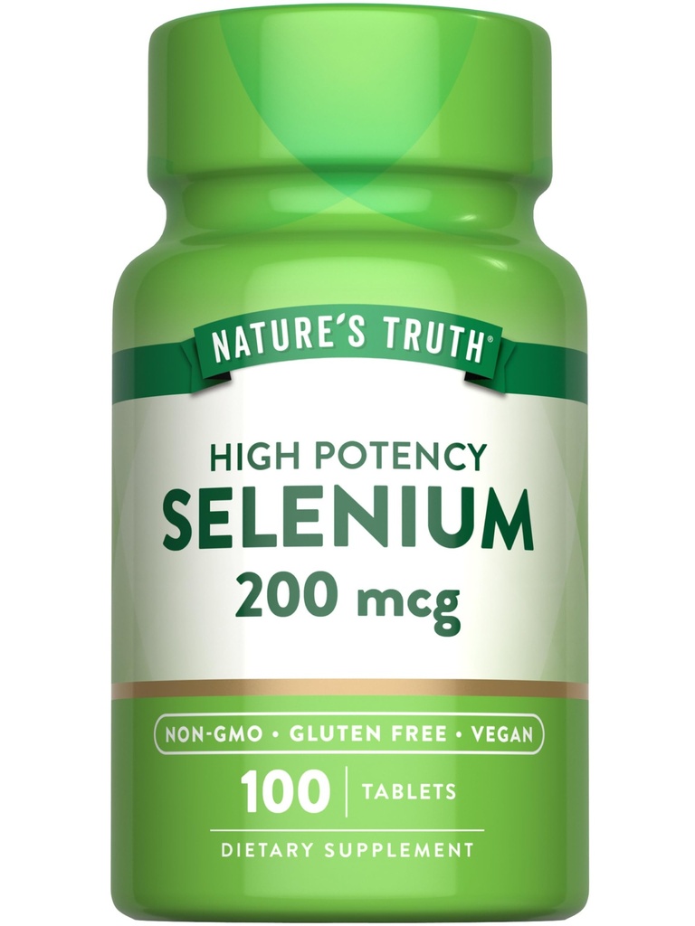 Naravo resnica Selen 200 mcg dodatek 