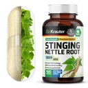 BIO KRAUTER Kapsule koprive od 1200 mg do 100 Naravni sečni trakt in splošno podporno zaporko - prah iz koprive (Urtica Dioica) - ne GSO