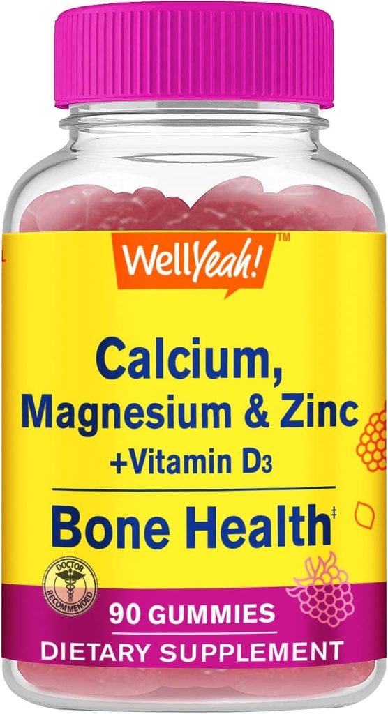 Kalcij, Magnezij, cink + vitamin D3 Gumies by WellYeahe 