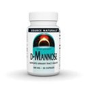 Vir Naturals D-mannose, Močni sečni trakt & Bladder Health Support*, 500mg - 30 kapsul