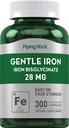 Piping Rock železov biglicinat 28 mg 