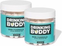 Pitje Buddy (2 paket, Popivanje pomoč z DHM, Prickly Pear, L-Cystine in L-Theanine, Mlečni Thistle, B-Vitamini, Ginger