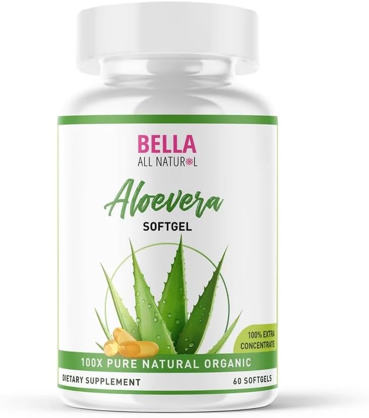 Bella vse naravne Aloe Vera Softgels