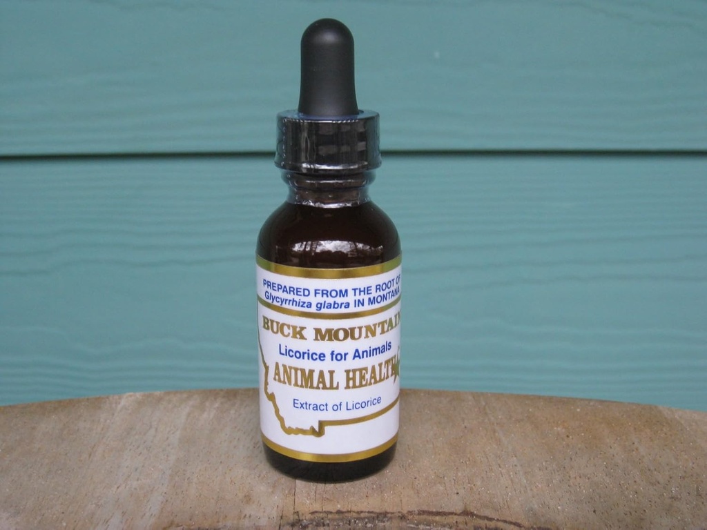 Buck Mountain Licorice Tinkture za živali- 1ounce by Carols Pet Cafe in onstran