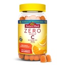 Narava brez sladkorja Vitamin C Gumies 250 mg na strežbo, Imunska in antioksidantna podpora, Aspartam brez, 100 brez sladkorja Gumies, 50 dnevna dobava