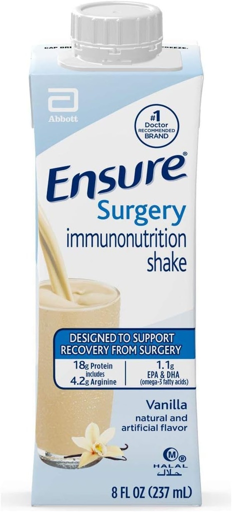 Zagotovite kirurgijo Imunonutricija Shake, Vanilla, 8 fl oz, 15 Število