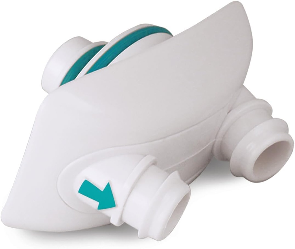 Navage Nasal Dock-Nose Vzglavnik Combo: Bela Nasal Dock in standardni nos blazine