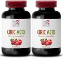 Nižja sečna kislina Hitro - URIC kislina - Naravne poti do Nižja sečna kislina, Dodatki za sečno kislino,Cranberry Supplement za moške, Granatni sok, Granatni nadomestek, Granatni ekstrakt 2B 120Cap