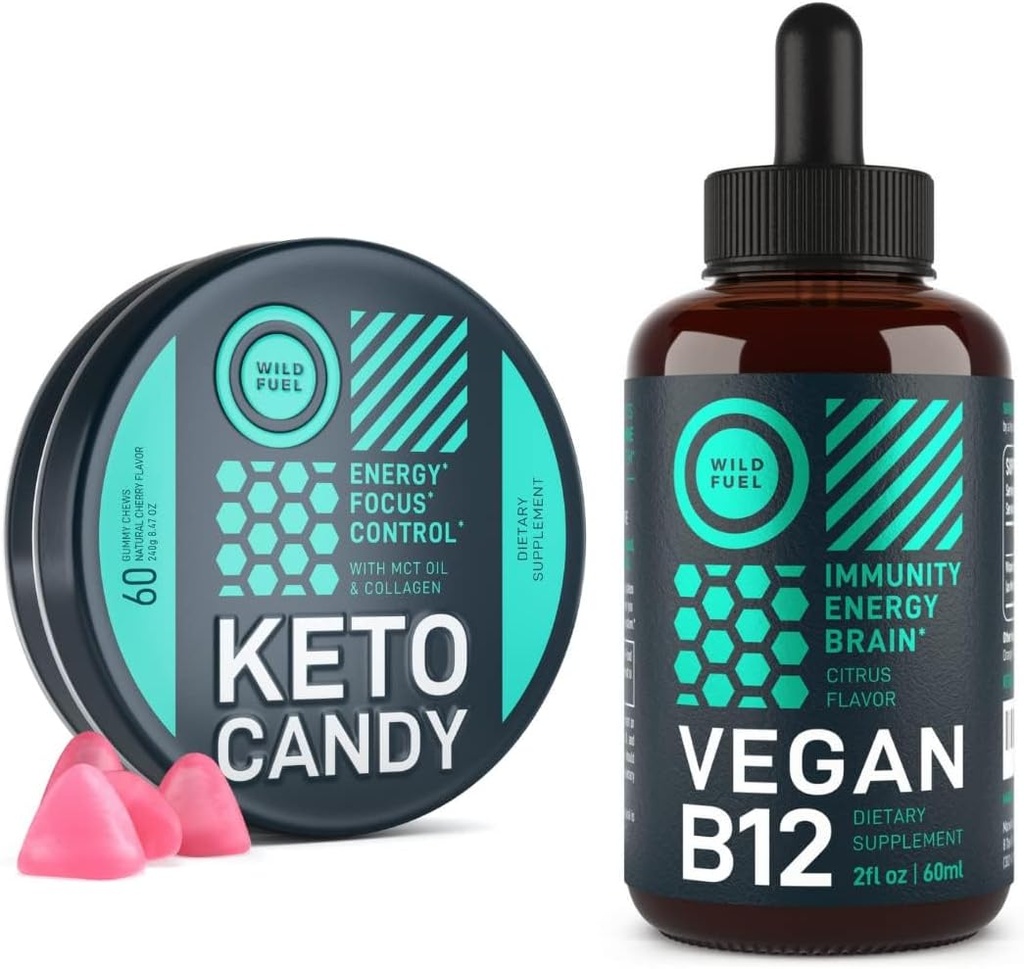 WILD FUEL Keto Gummies in Vegan B12