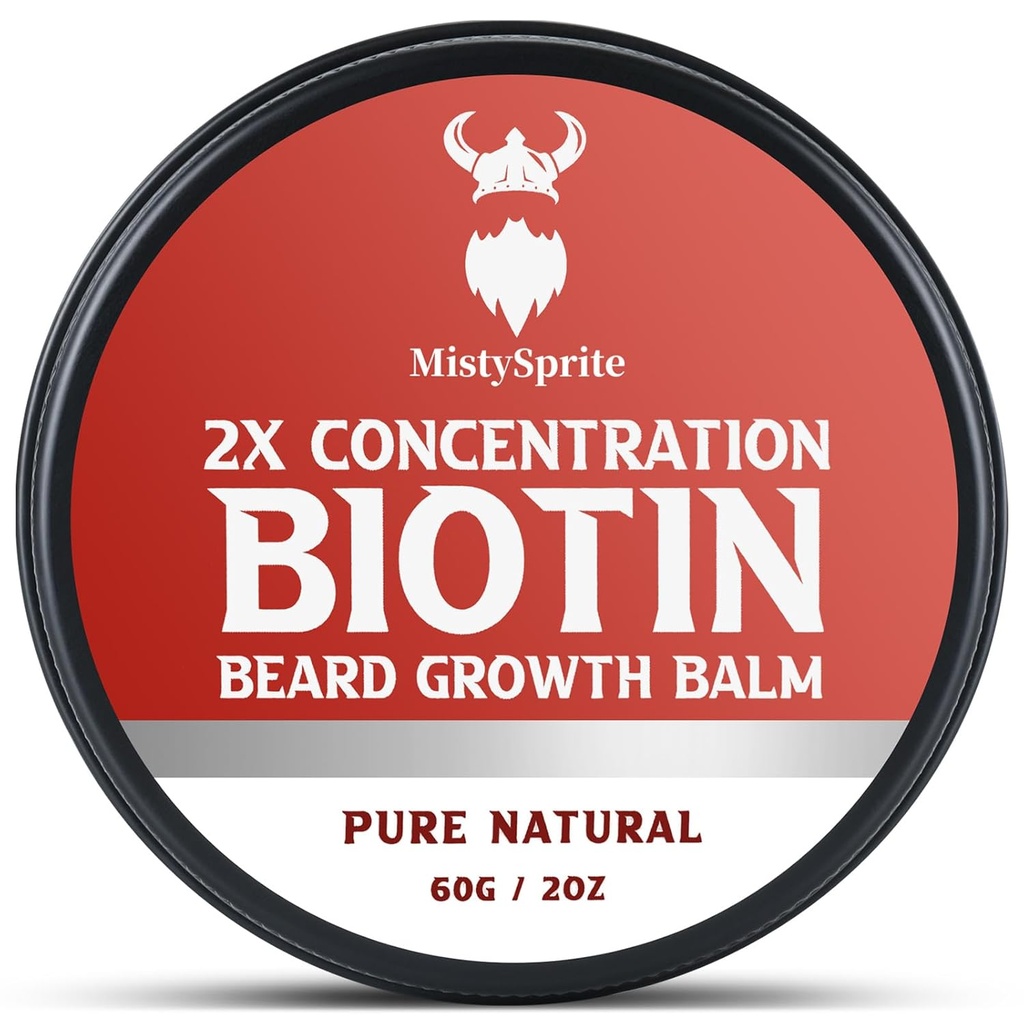 Brada Balzam za moške & kondicioniranje Brada Vosek - izdelan z ricinusovim oljem naravne in organske sestavine - Hidrati & Destickens Facial Hair Rast - 2 Ounce Tin (Vanilla)