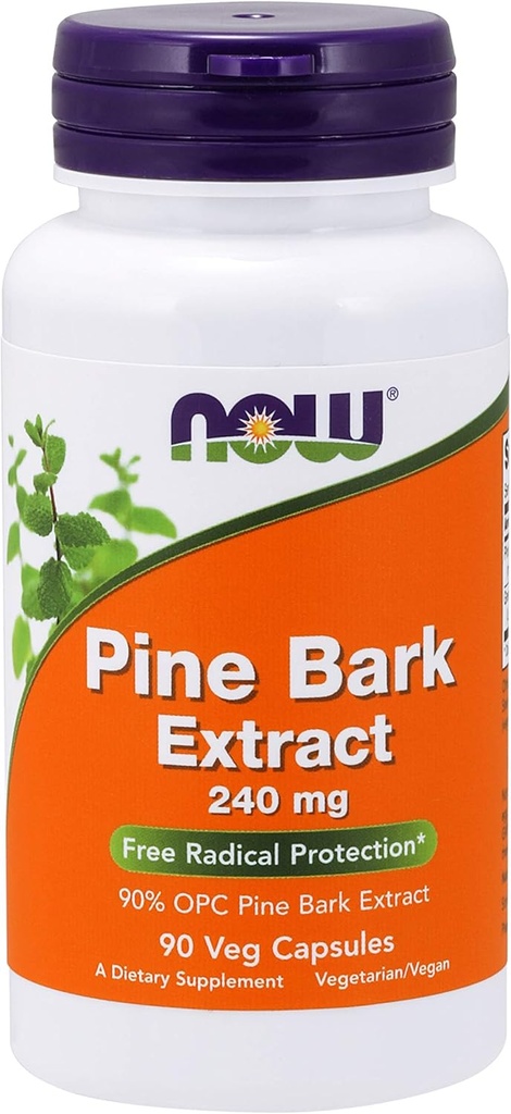 NOW Foods Pine Bark Extract 240 mg - 90 Veg kapsule
