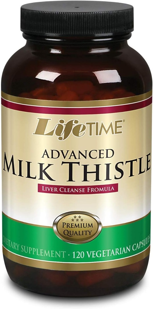 LIFETIME mleko Thistle Mešanica jeter čiščenje Formula 