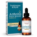 Frankincense in mirrh Artritis bolečine Relief Rubbing olje – Artritis bolečine Reliever z Frankincense Essential olje za išias, spodnji del hrbta, vratu, roke, kolena, sklepov in ramen, 2 fl.oz. - 1 pakiranje