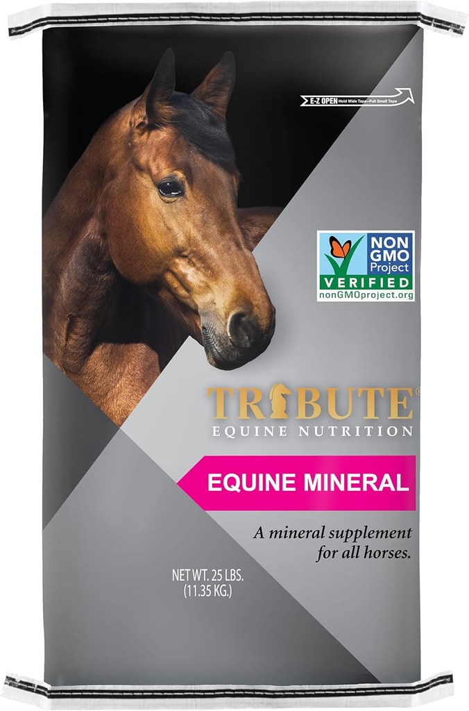 Ne-GMO Equine 12-8 Mineral Supplement, 25 lb