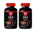 antioksidant dodatek - GOJI BERRY COMPLEX - S POMEGRANATOM, RESVERATROL, NENI, ACAI - Granatni vitamin e za kožo - antioksidanti prehranska dopolnila - antioksidanti vitamini - 2 Bot 120 Caps