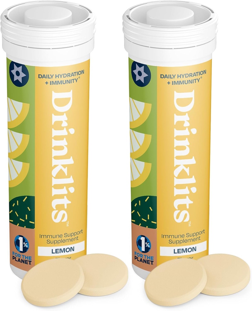 Drinklits Lemon Imunske podporne tablete (2) Tube Bundle 