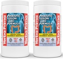 Yerba Prima Prebiotic Colon Care Formula, 20 oz Powder (Pack of 2) z FOS - Naravni Psyllium Fiber, Magnezij, Selen - Non-GMO, Gluten Free, Vegan Dnevni dodatek - za moške in ženske