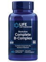Life Extension BioActive Complex, Heart, Brain and Nerve Podpora, Zdrava energija, Presnova, Popolna B Complex, 60 Vegetarijanske kapsule