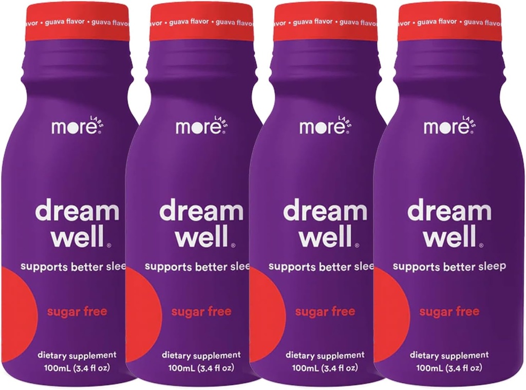 Več Labs Dream Well Holistic Sleep Shot pijača 4 Pack 