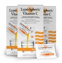 Livon Laboratories Lypo – Sferični vitamin C – 3 škatle (90 paketov) – 1.000 mg Vitamin C & 1.000 mg Esencialni fosfolipidi na embalažo – liposom, ki se uporablja za izboljšanje absorpcije – 100% ne-GMO