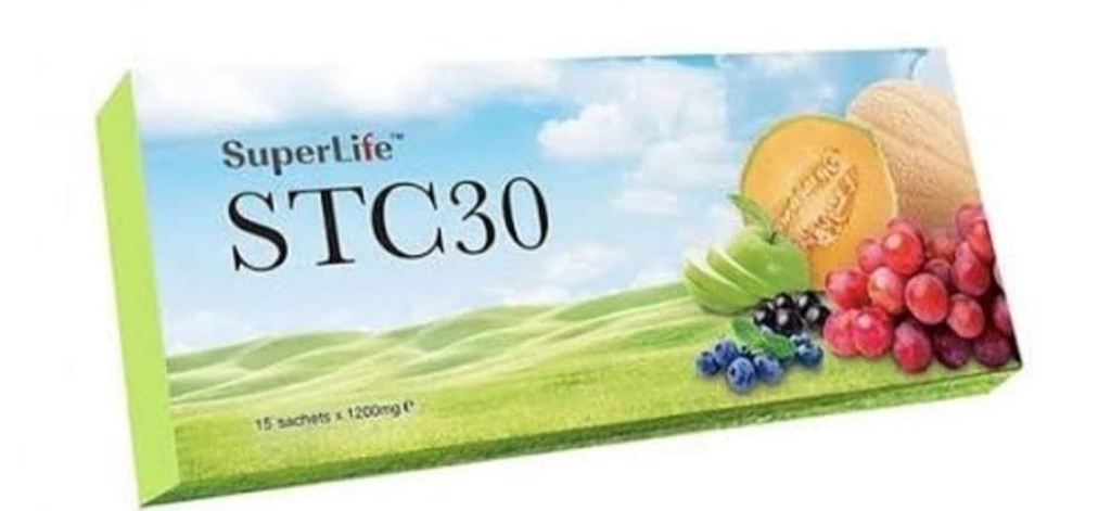 Stem Cell Supplement 2packs 30 sakt Obrnjena biološka ura s superlife Stc30 Immunity Booster Obnovite in ponovno aktivirajte Stem Cells 1pk je 15sact