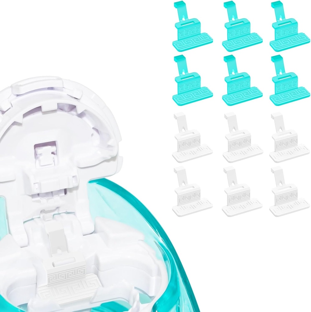 FireAnt silikonske soli Pads ponovno napolni Združljiv z Navage Nasal Care, Reaserable Saline Pods nadomestni pribor, Easy Operation (12 Pack - bela 6 + modra 6)