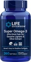 Life Extension Super Omega-3 360 softgels, enostaven za pogoltniti, EPA/DHA Omega3 ribje olje, Sezam Lignans in ekstrakt oljk