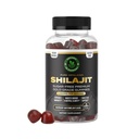 30.000 MG Pure Organic Shilajit Gumies za moške in ženske, Sugar-free Shilajit dodatek, 85+ Trace Minerals & Fulvic Acid - Izboljšati Congitive & Mood, Immunity and Energy, 60 Gummies.