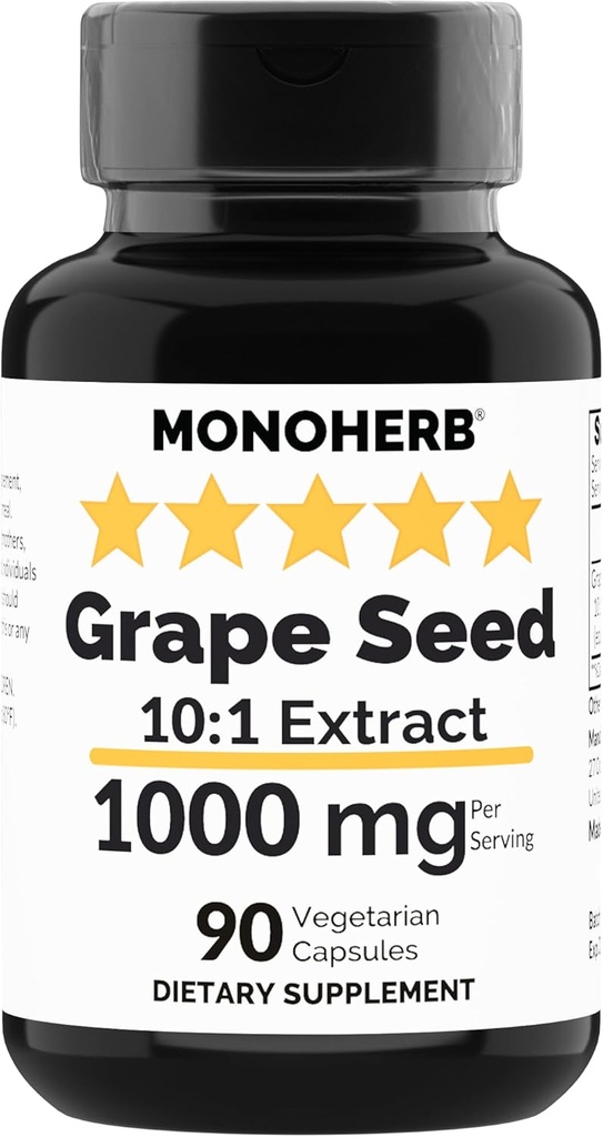 Ekstrakt semen MONOHERB 1000 mg - 90 vegetarijanskih kapsul