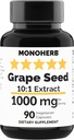 Ekstrakt semen MONOHERB 1000 mg - 90 vegetarijanskih kapsul