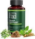 Podpora za spanje z Bacopa, Valerian, Ashwagandha, in drugih zelišč in vitaminov, Podpira zdrave vzorce spanja, 60 dnevno dobavo, 120 kapsul