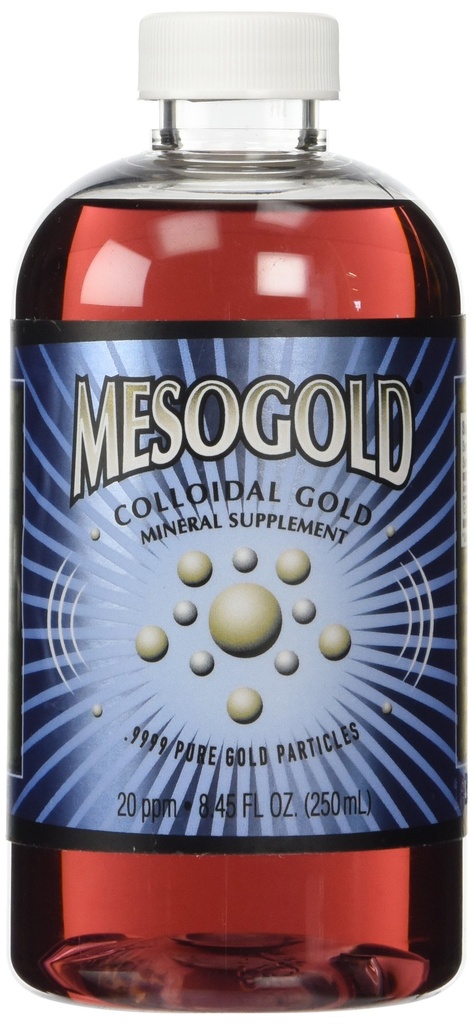 MesoGold ® 20 ppm koloidno zlato 250 ml/8,45 Oz